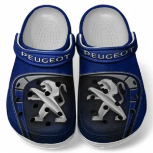 Peugeot Crocs Sandals For Men Women, Gift For Peugeot Fan CAR177031425620 - Blue