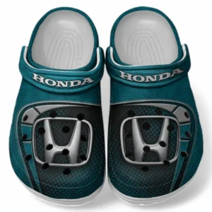 Honda Crocs Sandals For Men Women, Gift For Honda Fan CAR177031425621 - Cyan