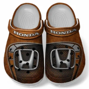 Honda Crocs Sandals For Men Women, Gift For Honda Fan CAR177031425621 - Orange