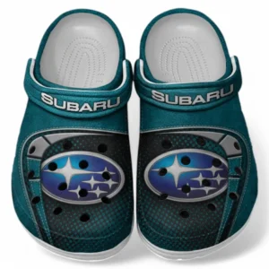 Subaru Crocs Sandals For Men Women, Gift For Subaru Fan CAR177031425622 - Cyan