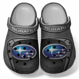 Subaru Crocs Sandals For Men Women, Gift For Subaru Fan CAR177031425622 - Gray