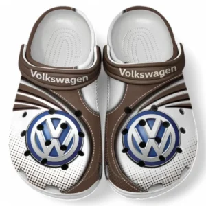 Volkswagen Crocs Sandals For Men Women, Gift For Volkswagen Fan CAR181031525688 - Brown