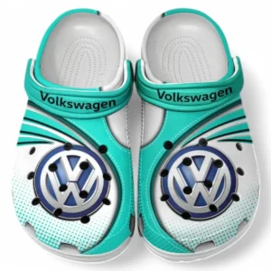 Volkswagen Crocs Sandals For Men Women, Gift For Volkswagen Fan CAR181031525688 - Cyan