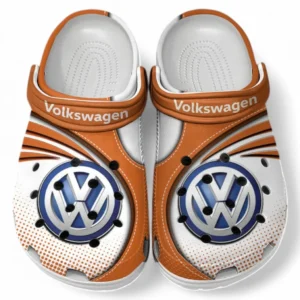 Volkswagen Crocs Sandals For Men Women, Gift For Volkswagen Fan CAR181031525688 - Orange