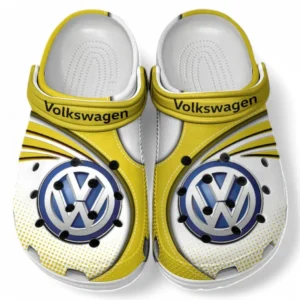 Volkswagen Crocs Sandals For Men Women, Gift For Volkswagen Fan CAR181031525688 - Yellow