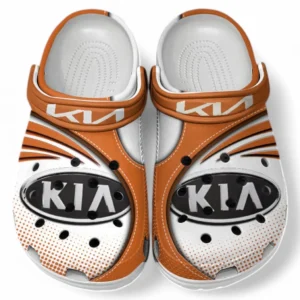 Kia Crocs Sandals For Men Women, Gift For Kia Fan CAR181031525720 - Orange