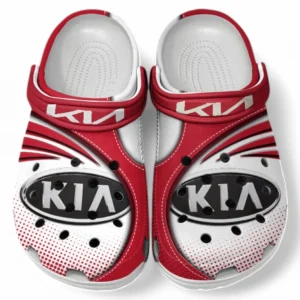 Kia Crocs Sandals For Men Women, Gift For Kia Fan CAR181031525720 - Red