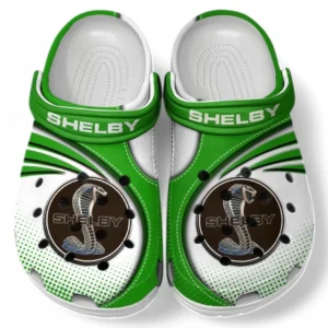 Shelby Crocs Sandals For Men Women, Gift For Shelby Fan CAR181031525721 - Green