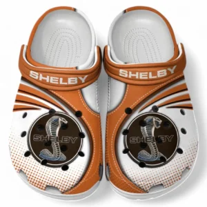 Shelby Crocs Sandals For Men Women, Gift For Shelby Fan CAR181031525721 - Orange