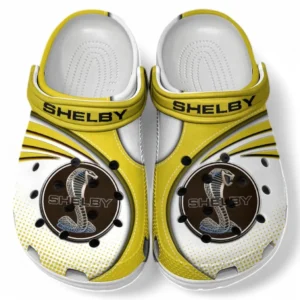 Shelby Crocs Sandals For Men Women, Gift For Shelby Fan CAR181031525721 - Yellow