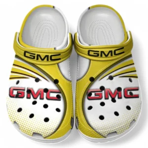 GMC Crocs Sandals For Men Women, Gift For GMC Fan CAR181031525722 - Yellow