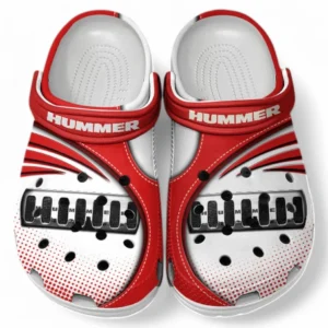 Hummer Crocs Sandals For Men Women, Gift For Hummer Fan CAR181031525723 - Red