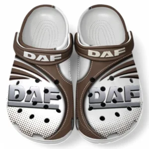 DAF Crocs Sandals For Men Women, Gift For DAF Fan CAR181031525724 - Brown