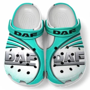 DAF Crocs Sandals For Men Women, Gift For DAF Fan CAR181031525724 - Cyan