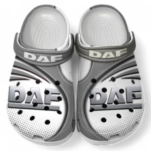 DAF Crocs Sandals For Men Women, Gift For DAF Fan CAR181031525724 - Gray