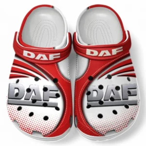 DAF Crocs Sandals For Men Women, Gift For DAF Fan CAR181031525724 - Red
