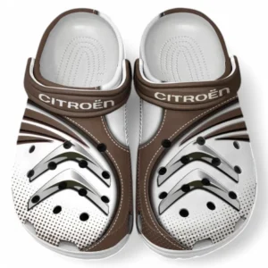 Citroen Crocs Sandals For Men Women, Gift For Citroen Fan CAR181031525744 - Brown