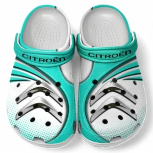 Citroen Crocs Sandals For Men Women, Gift For Citroen Fan CAR181031525744 - Cyan