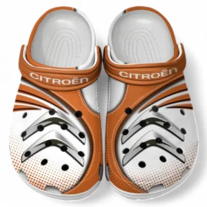 Citroen Crocs Sandals For Men Women, Gift For Citroen Fan CAR181031525744 - Orange