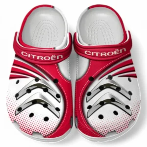 Citroen Crocs Sandals For Men Women, Gift For Citroen Fan CAR181031525744 - Red