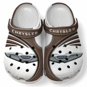 Chrysler Crocs Sandals For Men Women, Gift For Chrysler Fan CAR181031525746 - Brown