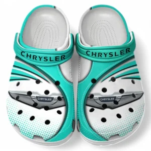 Chrysler Crocs Sandals For Men Women, Gift For Chrysler Fan CAR181031525746 - Cyan