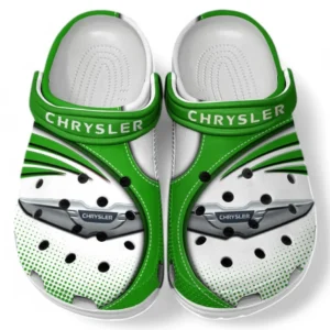 Chrysler Crocs Sandals For Men Women, Gift For Chrysler Fan CAR181031525746 - Green