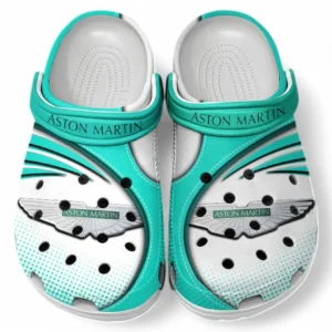 Aston Martin Crocs Sandals For Men Women, Gift For Aston Martin Fan CAR181031525747 - Cyan