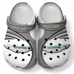 Aston Martin Crocs Sandals For Men Women, Gift For Aston Martin Fan CAR181031525747 - Gray