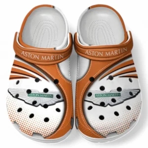Aston Martin Crocs Sandals For Men Women, Gift For Aston Martin Fan CAR181031525747 - Orange