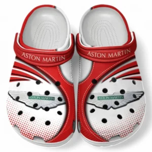 Aston Martin Crocs Sandals For Men Women, Gift For Aston Martin Fan CAR181031525747 - Red