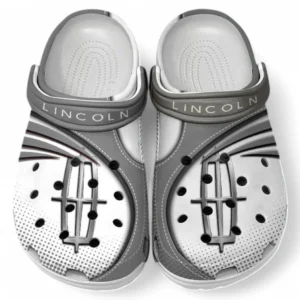 Lincoln Crocs Sandals For Men Women, Gift For Lincoln Fan CAR181031525749 - Gray