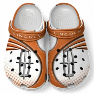 Lincoln Crocs Sandals For Men Women, Gift For Lincoln Fan CAR181031525749 - Orange