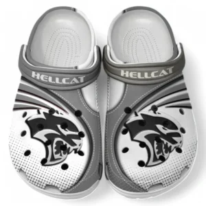 Hellcat Crocs Sandals For Men Women, Gift For Hellcat Fan CAR181031525753 - Gray