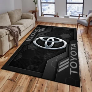 Toyota Rug, Living Room Carpet For Toyota Fan CAR182031525005 - Gray