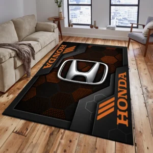 Honda Rug, Living Room Carpet For Honda Fan CAR182031525010 - Orange