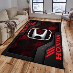 Honda Rug, Living Room Carpet For Honda Fan CAR182031525010 - Red
