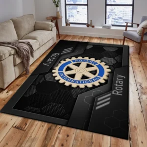 Rotary Rug, Living Room Carpet For Rotary Fan CAR182031525011 - Gray