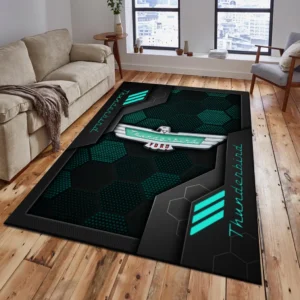 Thunderbird Rug, Living Room Carpet For Thunderbird Fan CAR182031525023 - Cyan