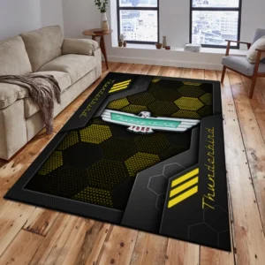 Thunderbird Rug, Living Room Carpet For Thunderbird Fan CAR182031525023 - Yellow
