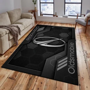 Oldsmobile Rug, Living Room Carpet For Oldsmobile Fan CAR182031525077 - Gray