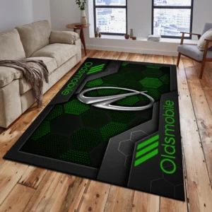 Oldsmobile Rug, Living Room Carpet For Oldsmobile Fan CAR182031525077 - Green