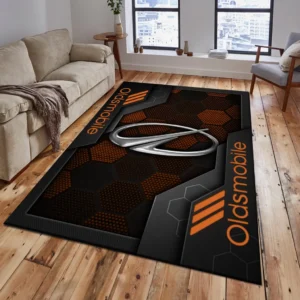 Oldsmobile Rug, Living Room Carpet For Oldsmobile Fan CAR182031525077 - Orange