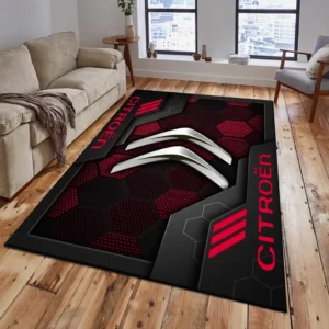 Citroen Rug, Living Room Carpet For Citroen Fan CAR182031525079 - Red
