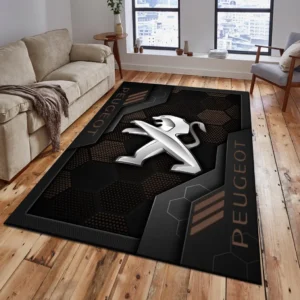 Peugeot Rug, Living Room Carpet For Peugeot Fan CAR182031525080 - Brown