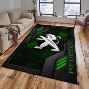 Peugeot Rug, Living Room Carpet For Peugeot Fan CAR182031525080 - Green