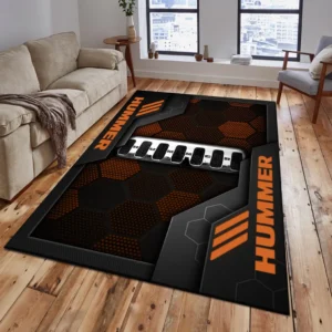 Hummer Rug, Living Room Carpet For Hummer Fan CAR182031525081 - Orange