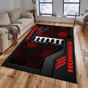 Hummer Rug, Living Room Carpet For Hummer Fan CAR182031525081 - Red