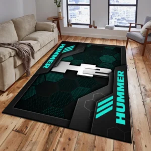 Hummer H2 Rug, Living Room Carpet For Hummer H2 Fan CAR182031525083 - Cyan