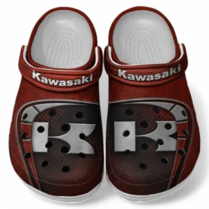 Kawasaki Crocs Shoes, Clogs Men Women, Gift For Kawasaki Fan CAR183031725113 - Red